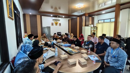 Suasana Bimbingan Teknis Pengawas dan Kepala Madrasah